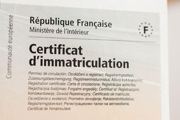 Mieux lire et comprendre le certificat d’immatriculation - Heyme
